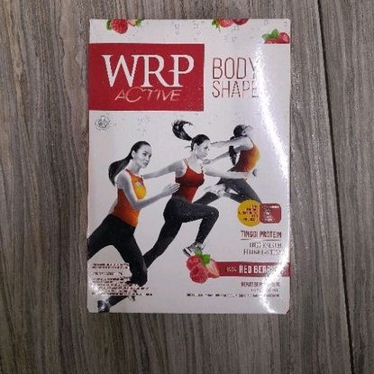 

WRP active Body shape rasa RED BERRIES susu diet Slimming Milk ( 6 sachets)