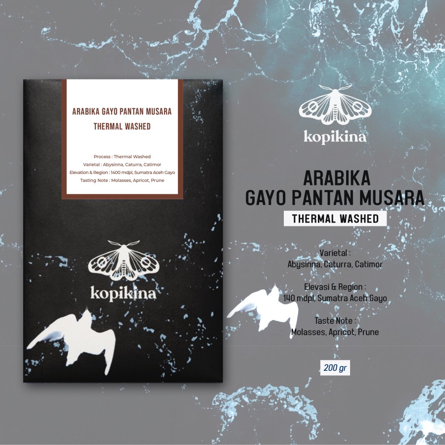 

Kopi Arabika Gayo Pantan Musara Thermal Washed 200 gr