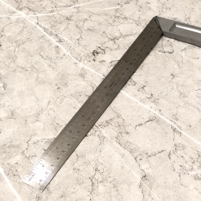 Penggaris Siku Tukang 30cm 30 cm Kecil