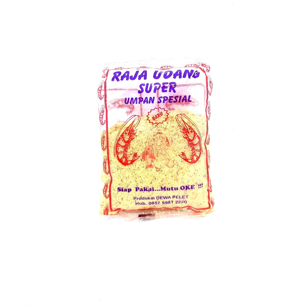 UMPAN PANCING {PELET} RAJA UDANG {BUBUK} CAMPURAN UMPAN {TERGACOR}