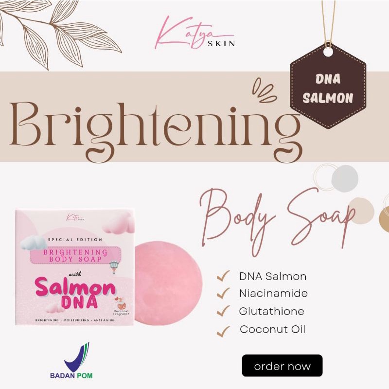 sabun DNA Salmon Katya skin