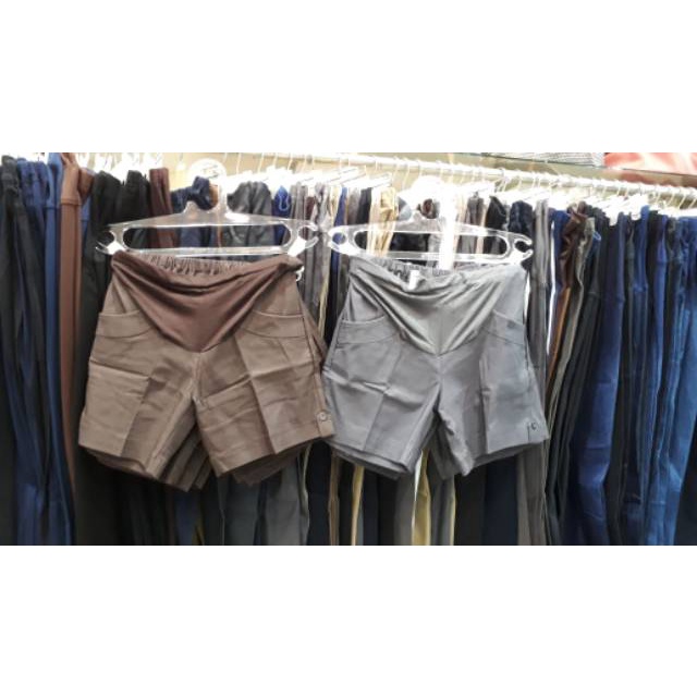CELANA PENDEK HOTPANTS IBU HAMIL WANITA HAMIL MATERNITY PANTS CLARA TERBARU