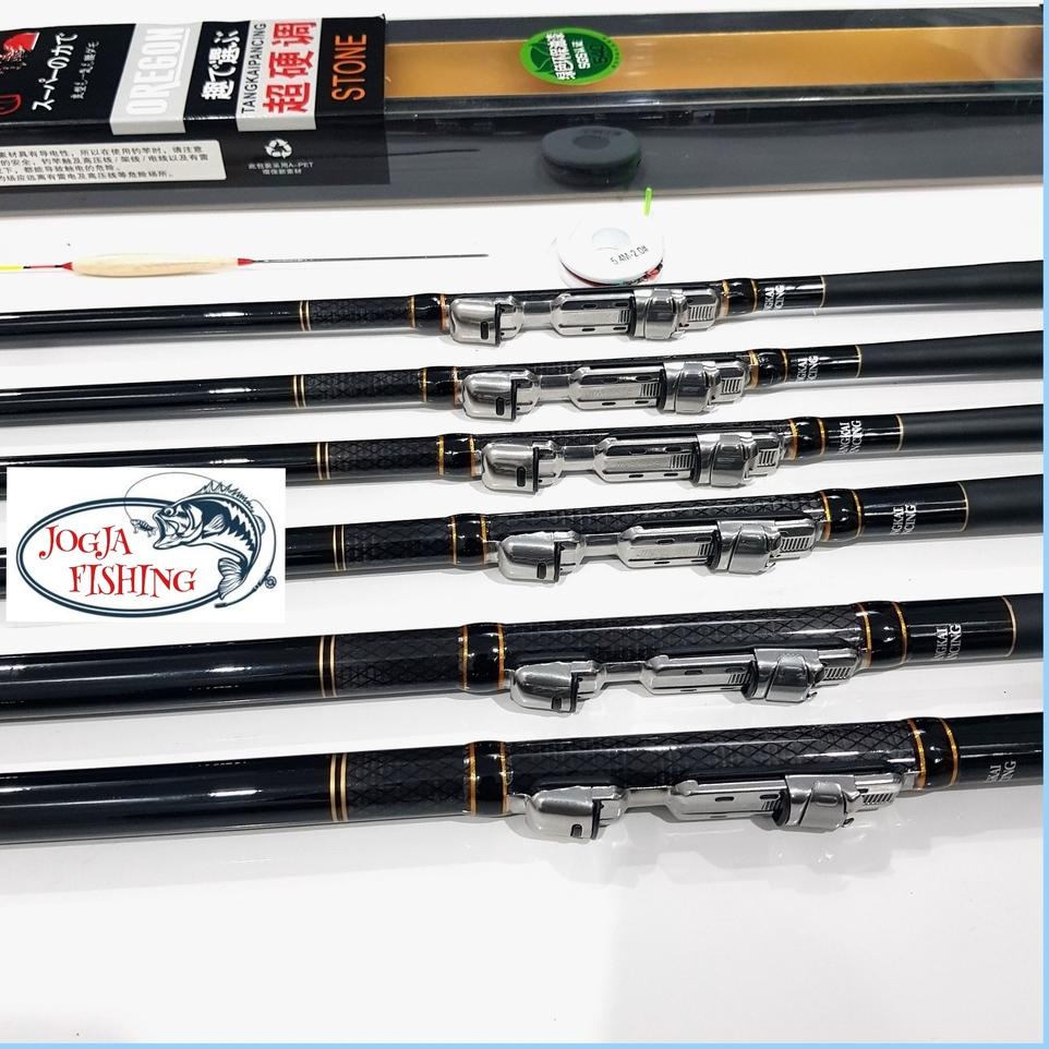 Paling Disukai.. JORAN TEGEK KOLONG OREGON STONE 270 300 360 450 540 CARBON RING - REEL SEAT SIAP PA