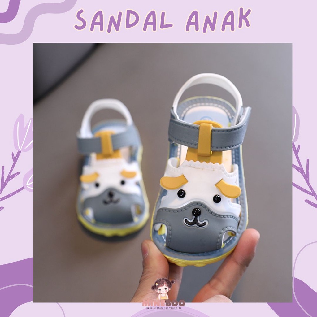 mineboo SEPATU BAYI PUPPY PREWALKER 6-24 BULAN import laki-laki perempuan sandal