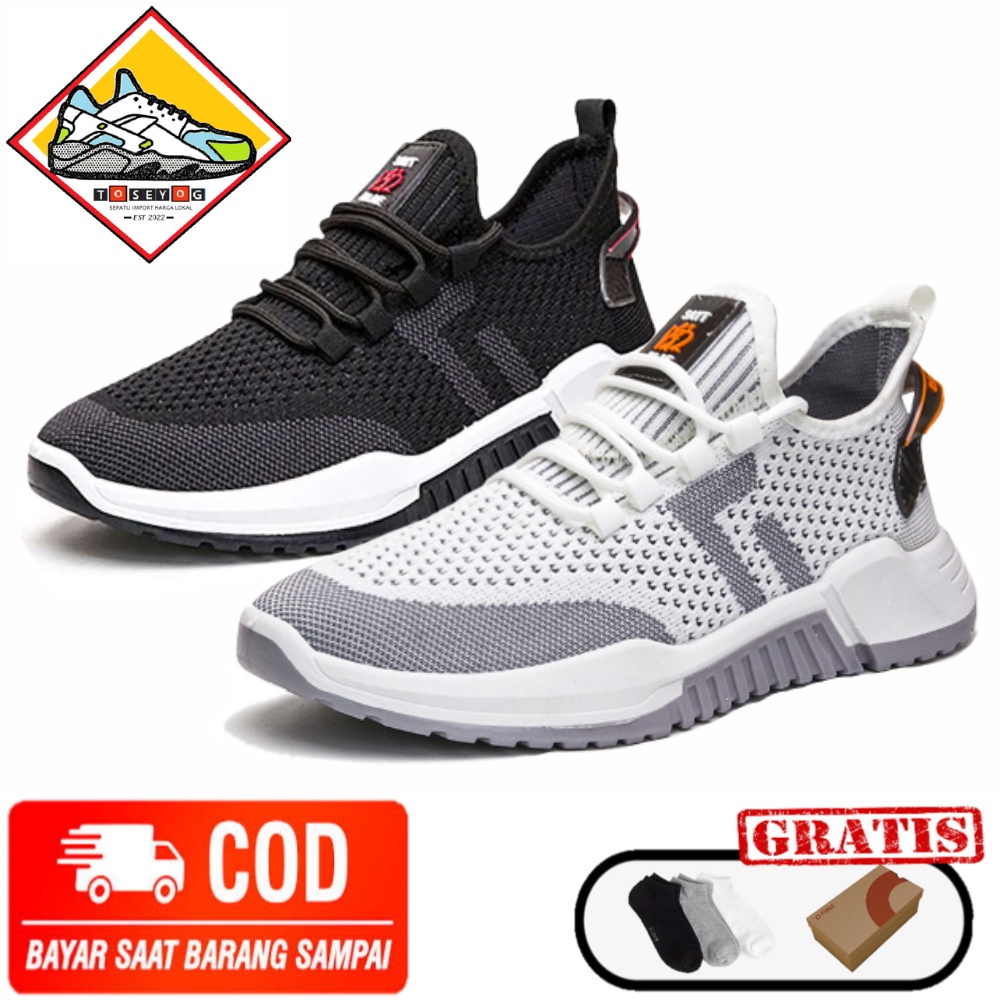 Toseyog 021 Sneaker Rajut Bagus! Kasual and Nice!