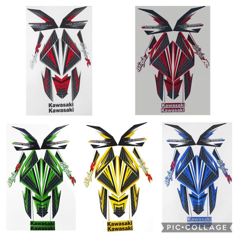 STIKER STRIPING NINJA R 2013