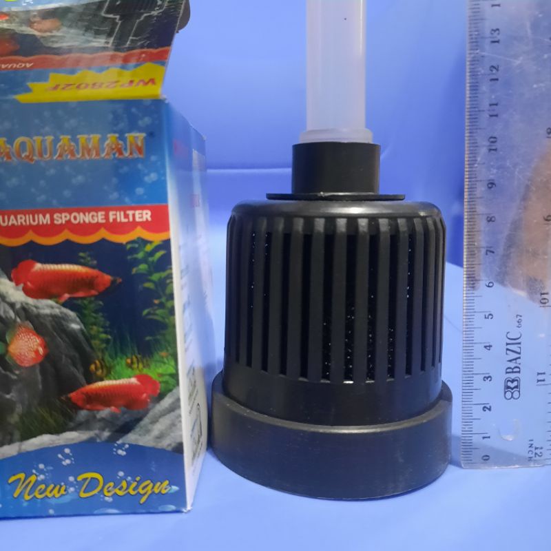 Mini sponge filter aquarium biofoam Aquaman WP2801F WP2802Faquascape guppy chana maru