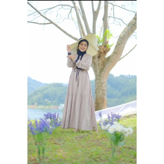 MADINAH by hijrah gallery / gamis katun madina / gamis serut / gamis syari