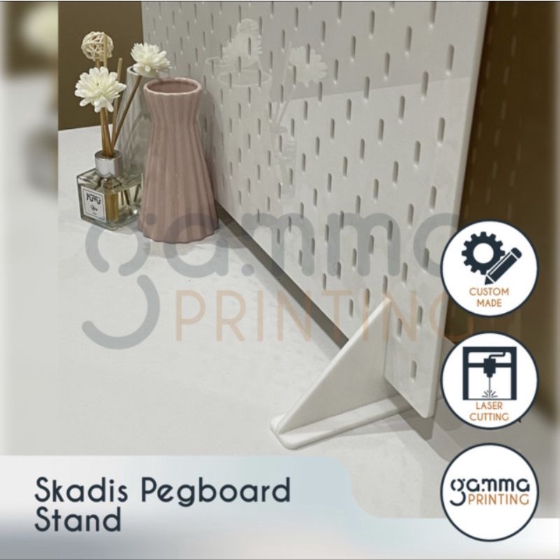 Stand Meja Papan Pegboard SKDS / Holder Table Mount