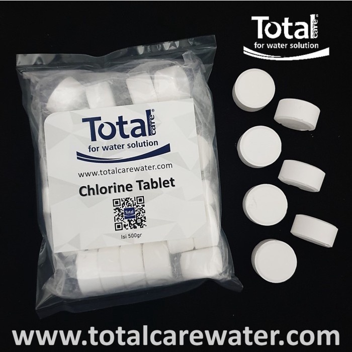 Kaporit Tablet Kecil .Chlorine .Klorine - Filter Penjernih Air