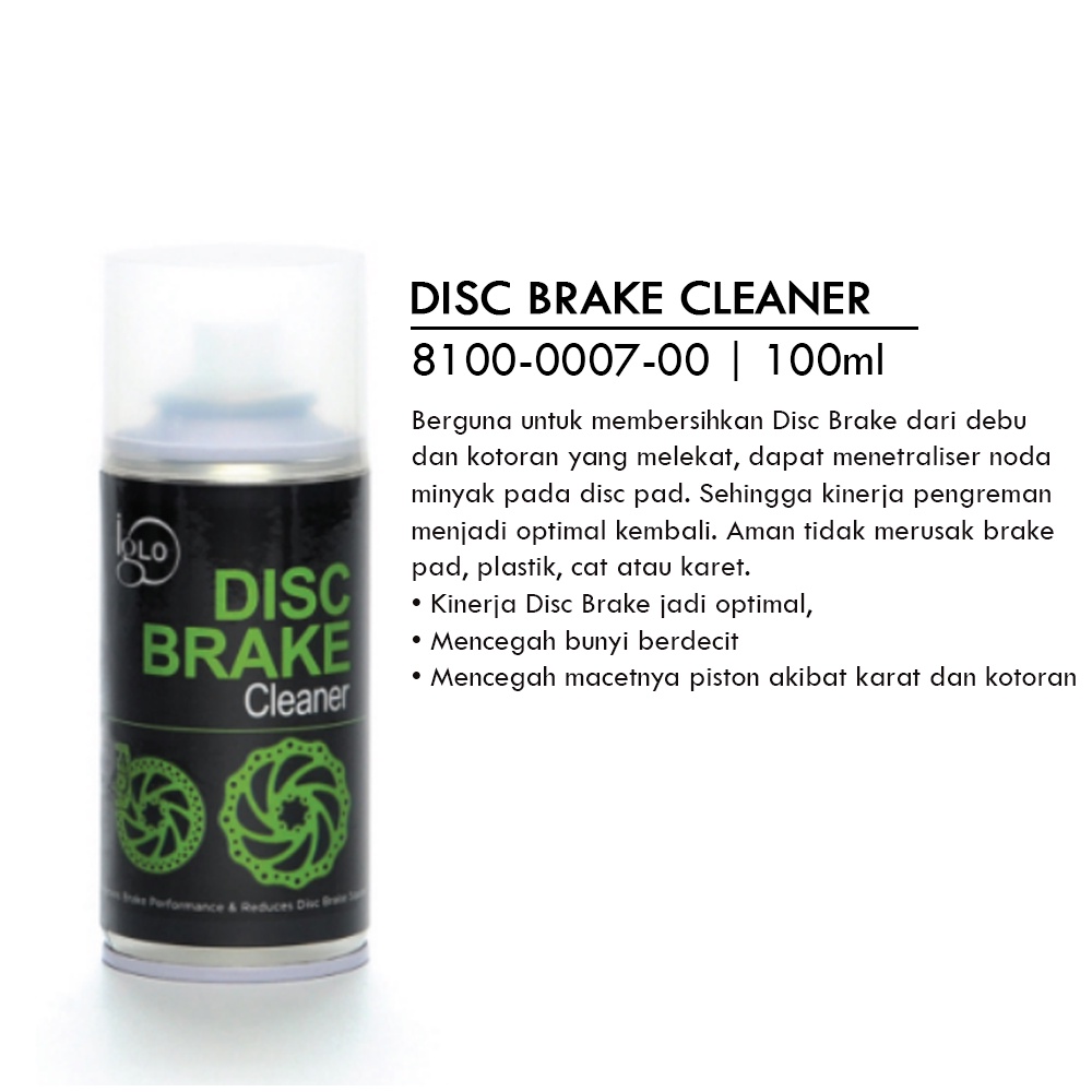 Ktmstore Iglo disc brake cleaner cairan pembersih rem sepeda road bike 100ml