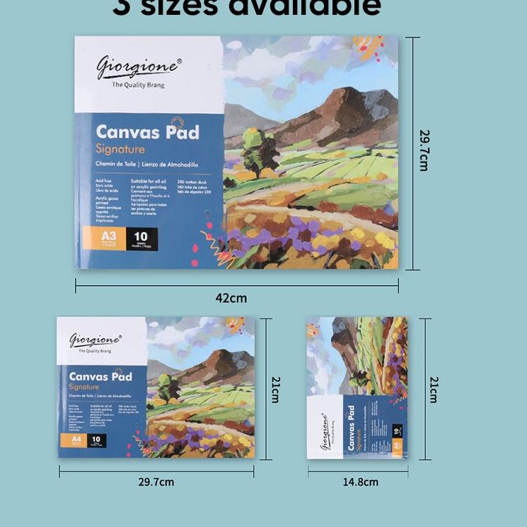 

Code3u8Ti--Giorgione Acrylic Oil Paint Book Lukisan Minyak Akrilik A3/A4/A5 G-AC20