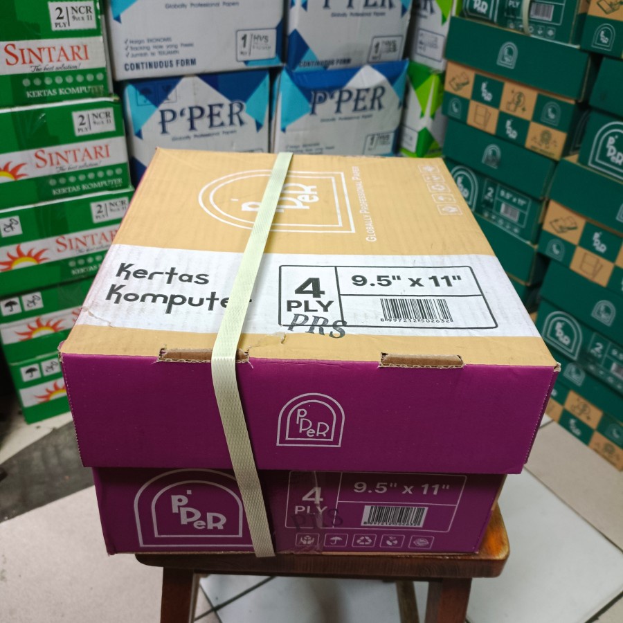 

Office One-Continous Form 9 1/2x11 4 ply dan 4 ply bagi 2 merk P'PER