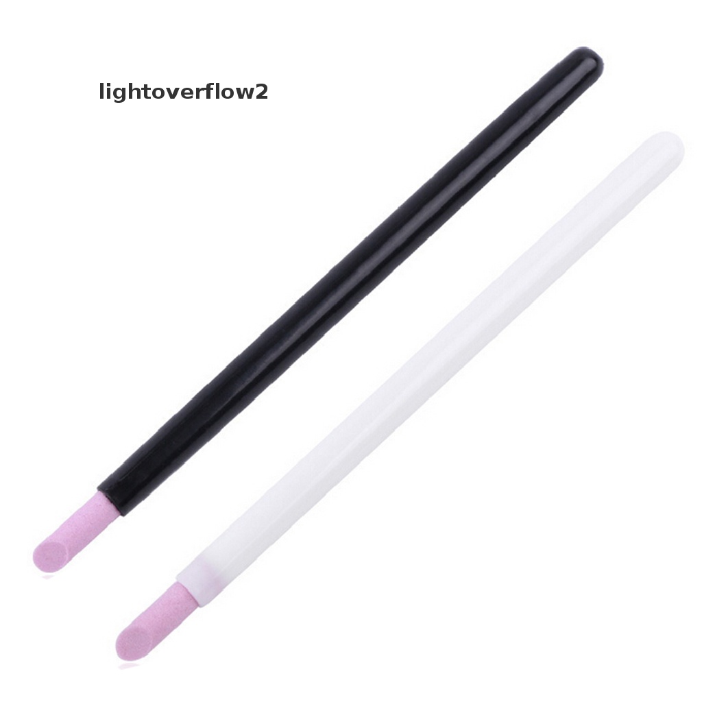 (lightoverflow2) Pen pusher / Pendorong Kutikula Bahan alloy Untuk manicure (ID)