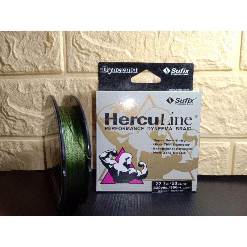 PE sufix Herculine dyneema braid 50LB