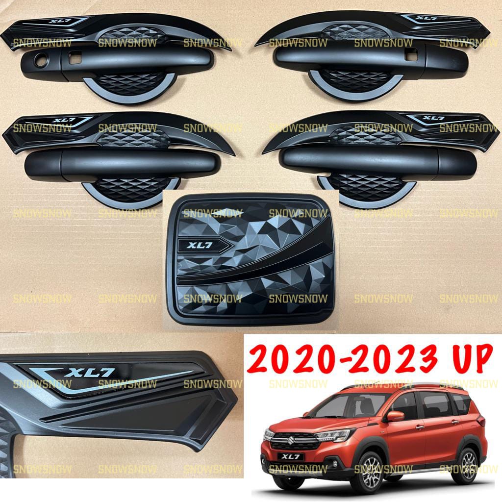 Paket Outer Handle Tank Cover Suzuki XL7 2020 2022 2023 Diamond Hitam