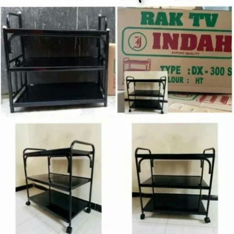 Rak TV Besi DX300 Meja TV - INDAH