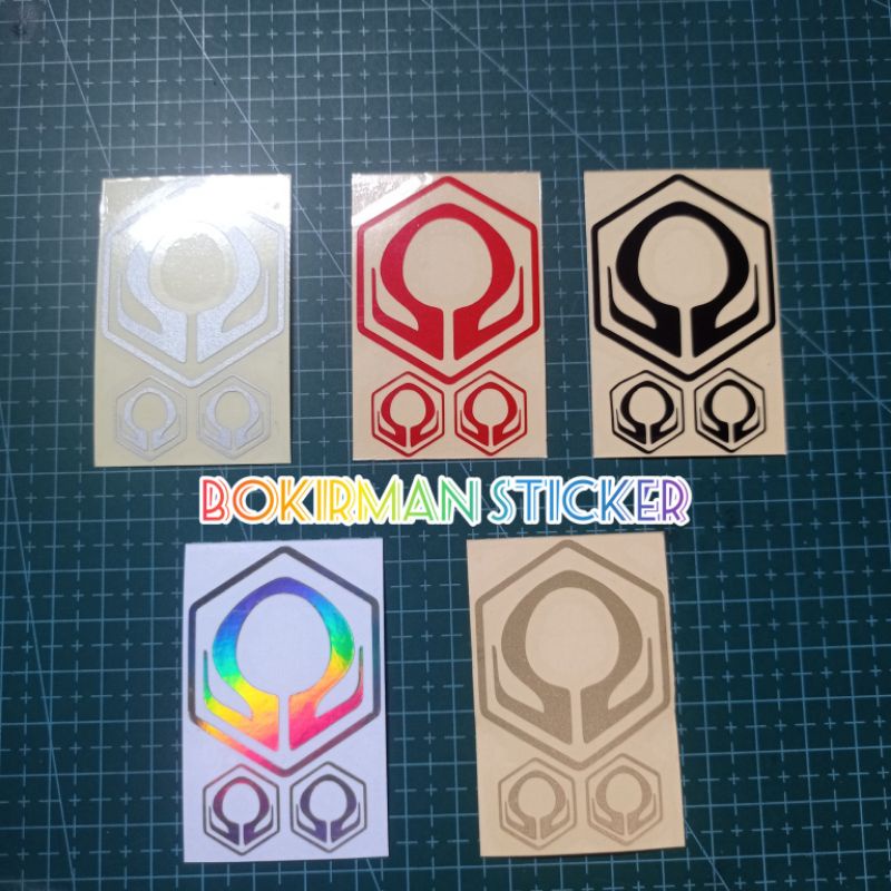 STICKER LOGO HEXOM SET CUTTING