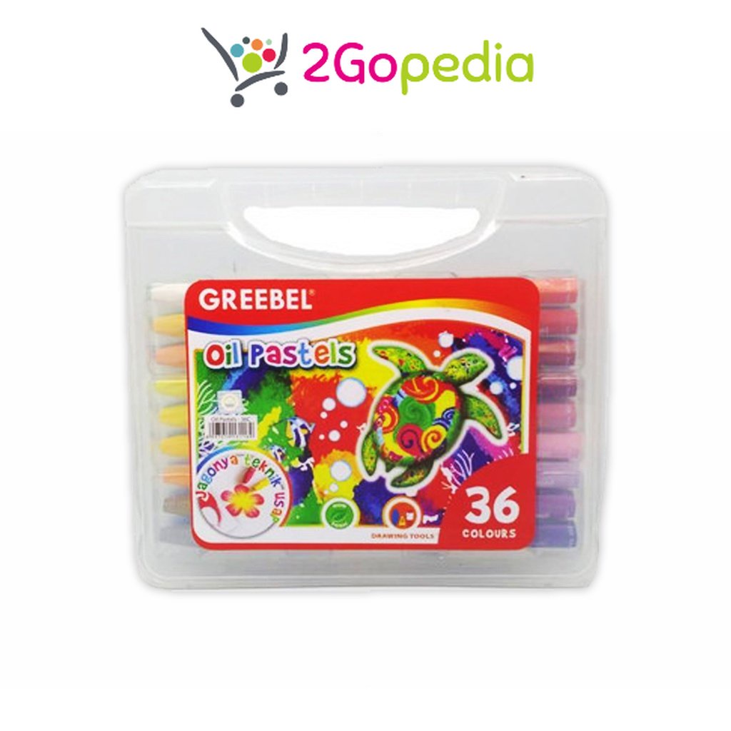 

Crayon / Oil Pastel 36 Warna PP Greebel Grosir Murah Atk