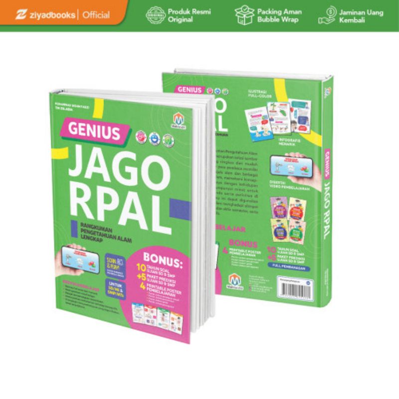 Genius Jago RPAL Rangkuman Ilmu pengetahuan Alam Ziyad Books