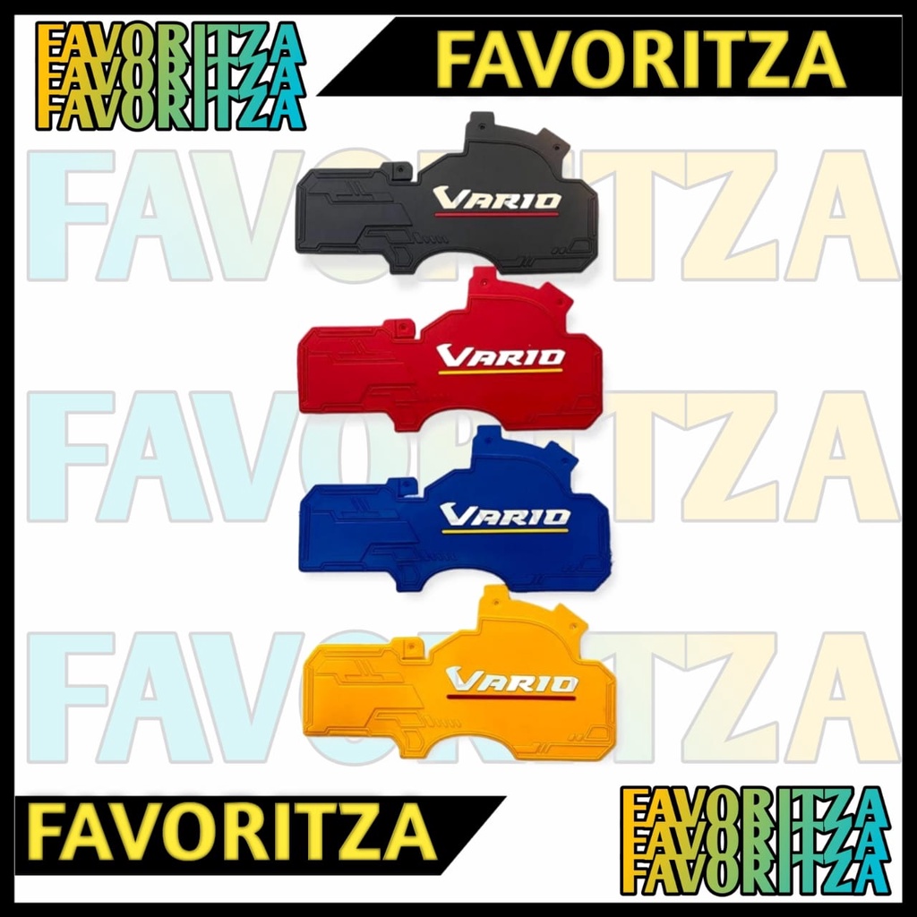 MUDFLAP HONDA VARIO 110 TECHNO KARBU AKSESORIS VARIASI PENAHAN LUMPUR KARET PENAHAN LUMPUR MOTOR KOL