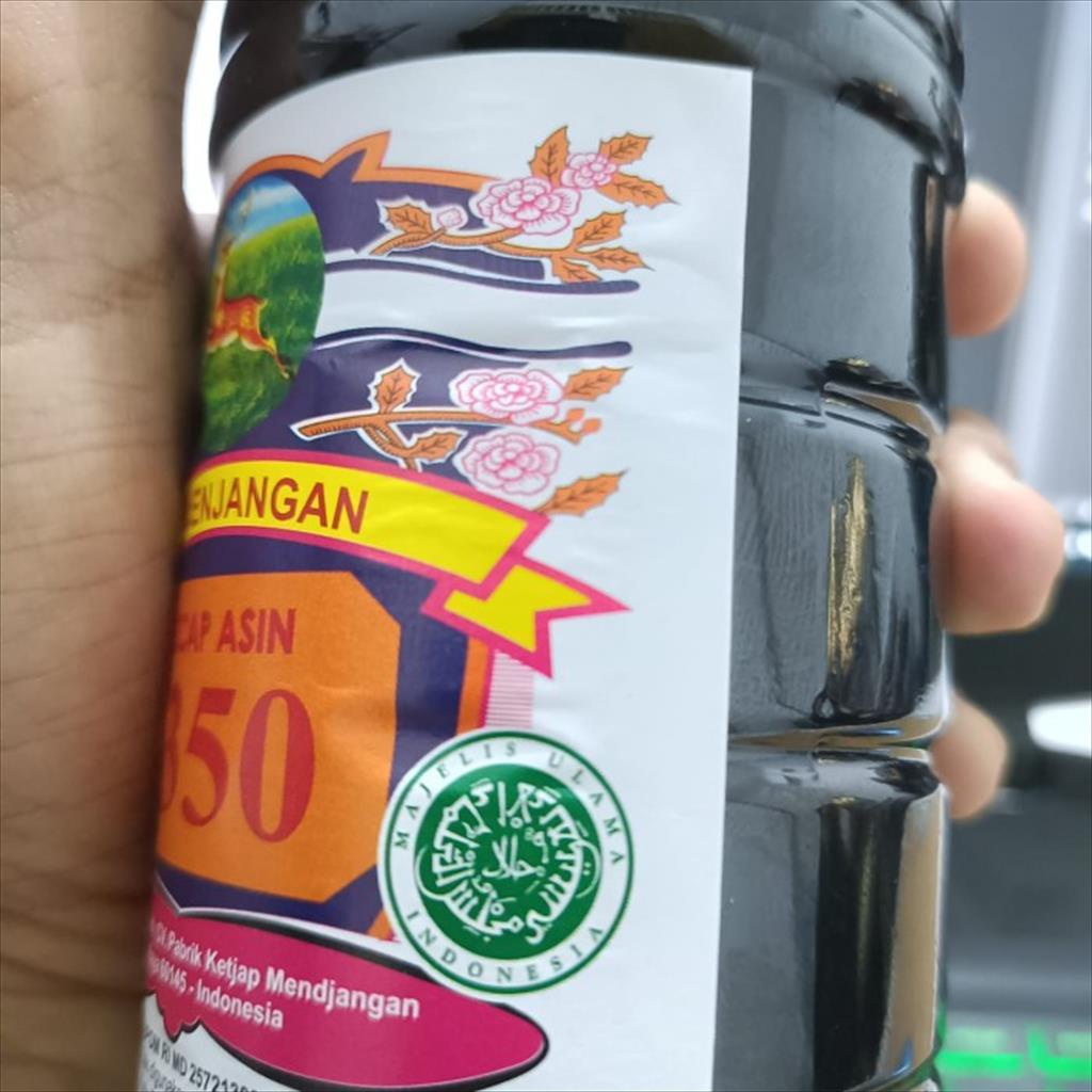 Menjangan Kecap Asin No 350 600 ml Soy Sauce Legendaris Jawa Timur