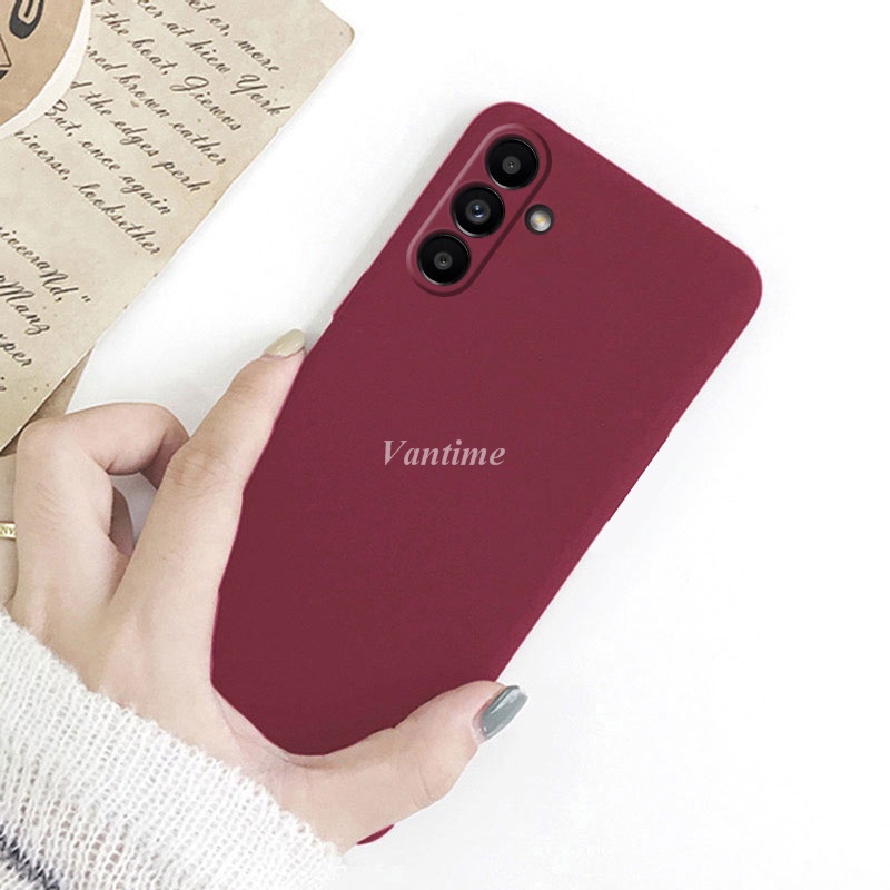 Soft Case Silikon Samsung galaxy A05 Samsung A05s Samsung A04s Samsung A04 Samsung A04e Slim Matte Sandstone