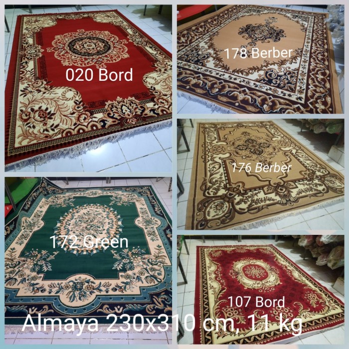 Ruang Tamu Karpet Permadani Super Besar Jumbo 230X310 Cm Almaya
