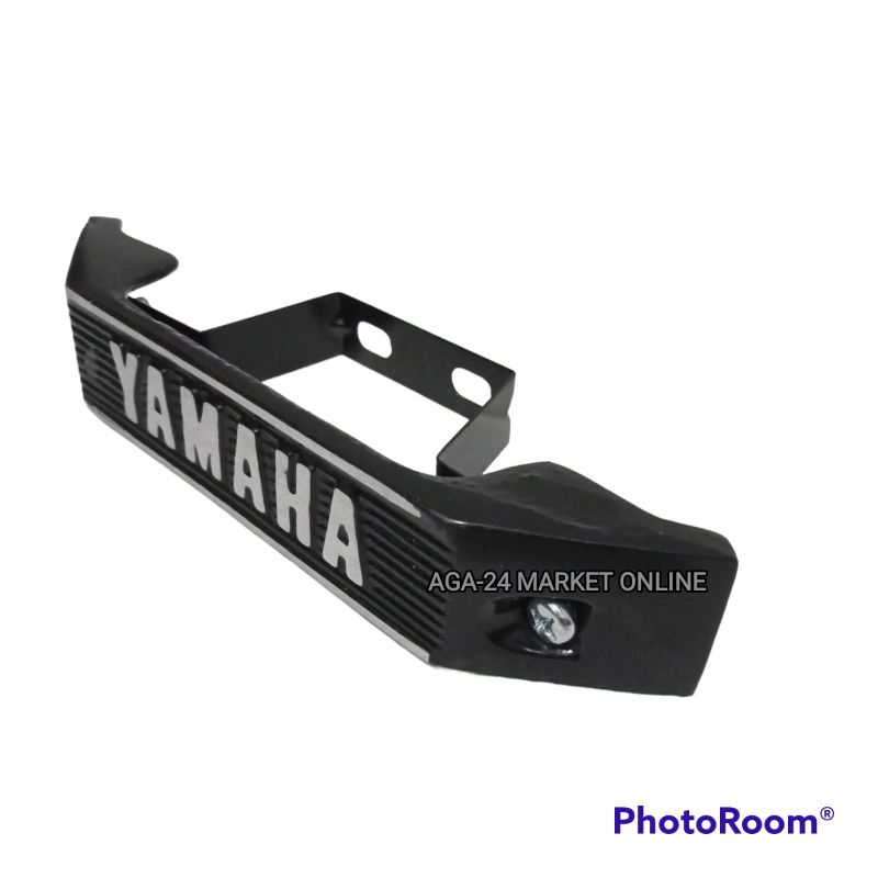 EMBLEM KUMIS YAMAHA LIST SILVER PNP RX KING NEW RX KING LAMA RXS RXK BYSON