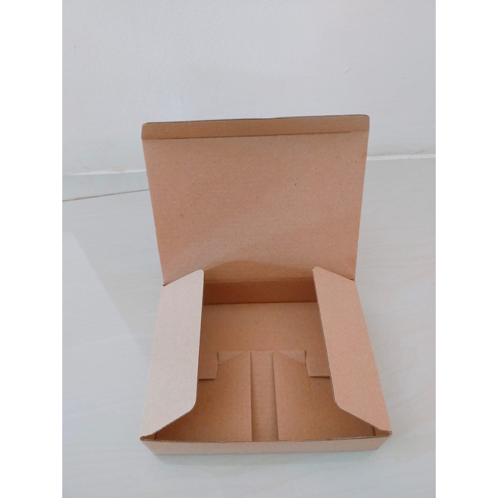 Kardus BoxBox DiecutBox Polos Box Kecil Polos 15,5x11,5x3,5cm (10PCS)