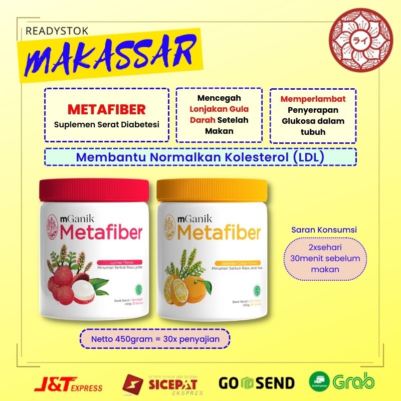 Metafiber Mganik Makassar 450gram