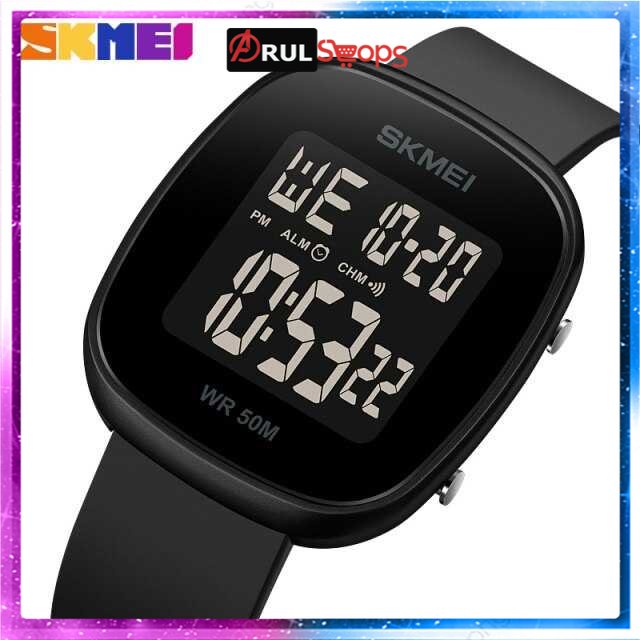 ARS - SKMEI Jam Tangan Digital Pria Strap Silicone - 1843