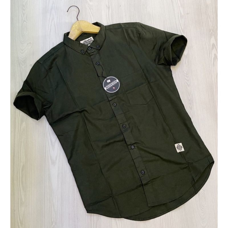 Kemeja Pendek Pria Original Aboki Triple Eight Brother Bross