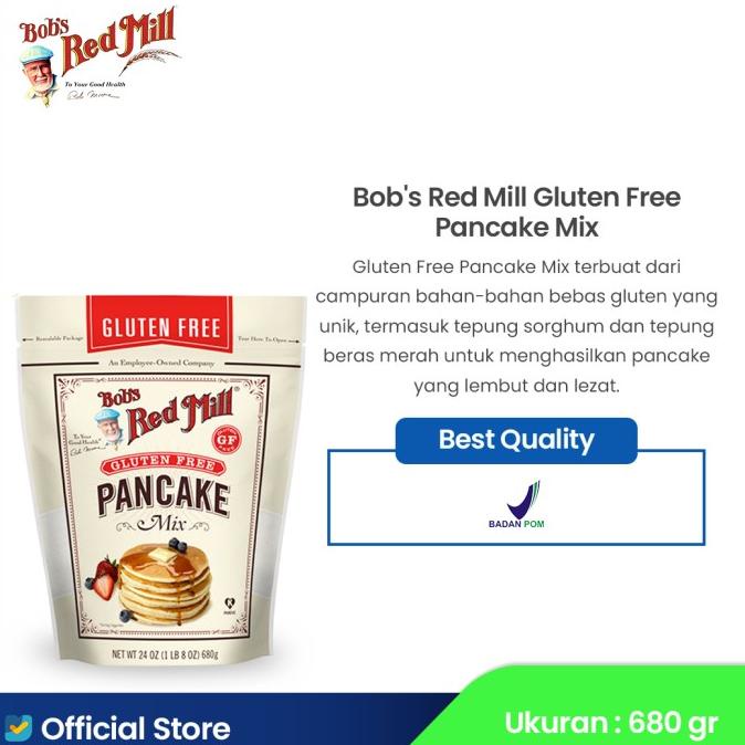 

[COD] Bob's Red Mill Gluten Free Pancake Mix 680 gr [COD]