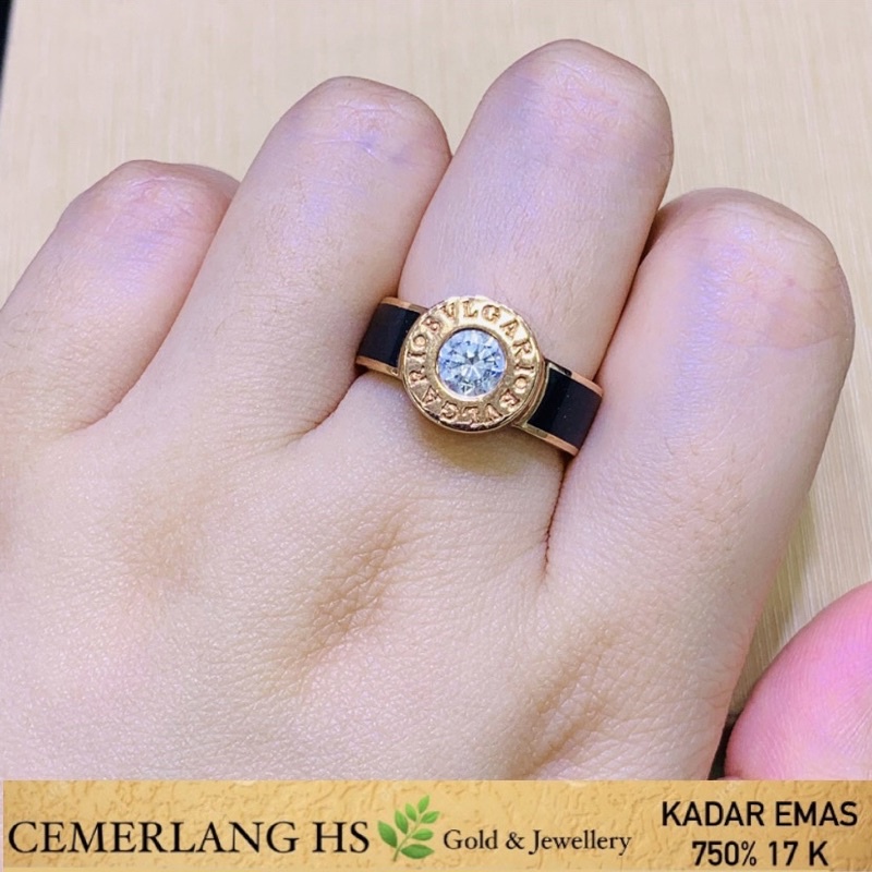 cincin model italy emas 750%17k