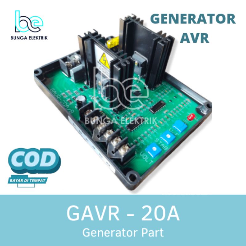 GENERATOR GENSET PART GAVR 20A