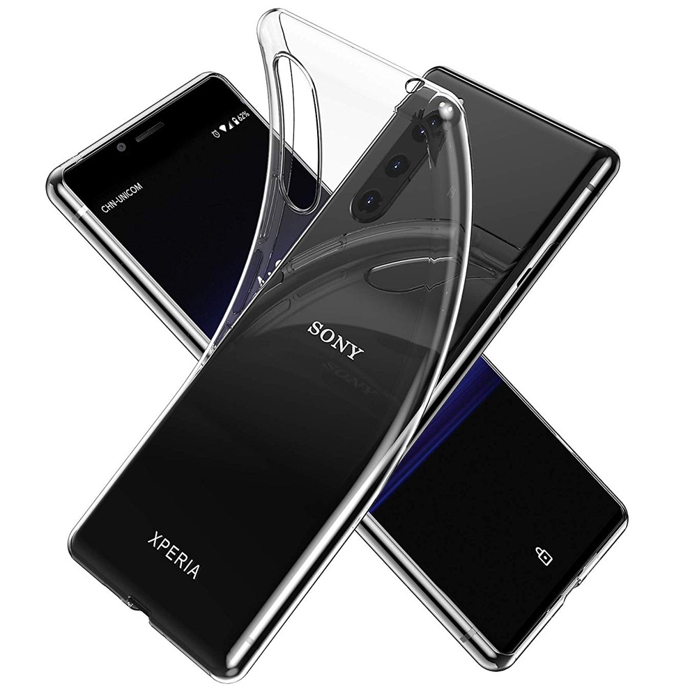 ULTRATHIN SOFT CASE bening XPERIA 1, XPERIA 1ii, XPERIA 1iii, XPERIA 1 IV, XPERIA 1 V, XPERIA 5, XPE