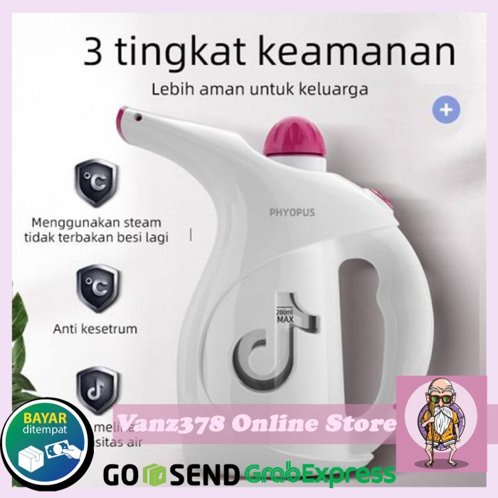 Setrika Uap SETRIKA UAP SUPER PRAKTIS(M0C1) AWET Setrika Uap Portable Setrika 2in1 BEST SELLER Setri