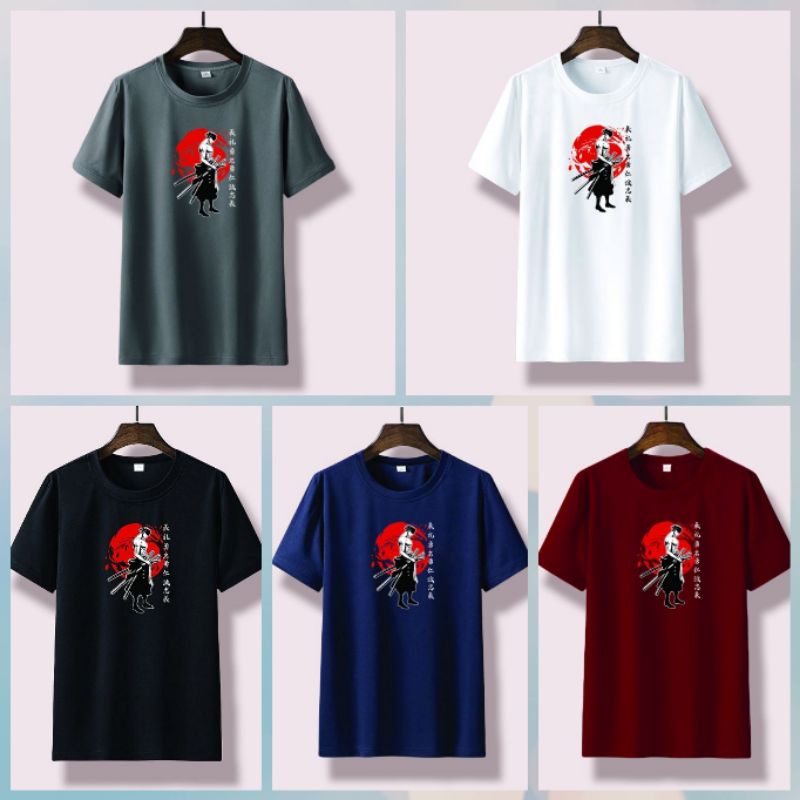 KAOS DEWASA PRIA UKURAN S M L XL XXL XXXK  MOTIF MANUSIA PEDANG