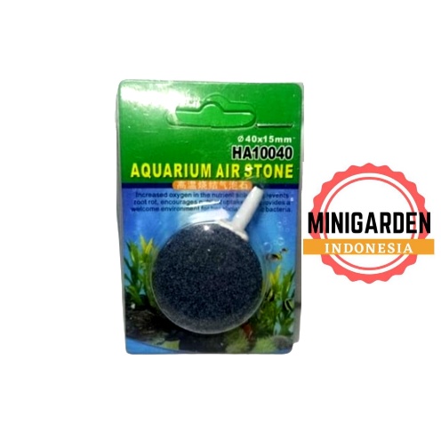 AQUARIUM AIRSTONE BULAT SAKKAI PRO HA-10040 BATU AERATOR 4CM X 15MM