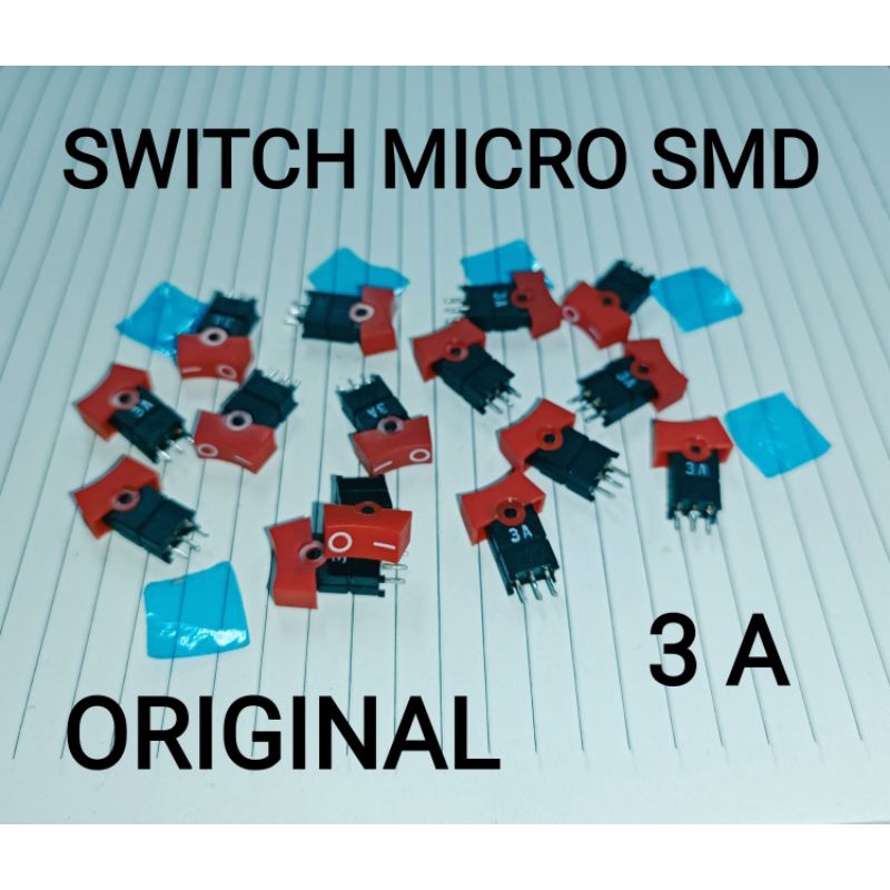 SAKLAR ON OFF SWITCH ON OFF MICRO 3A ORIGINAL