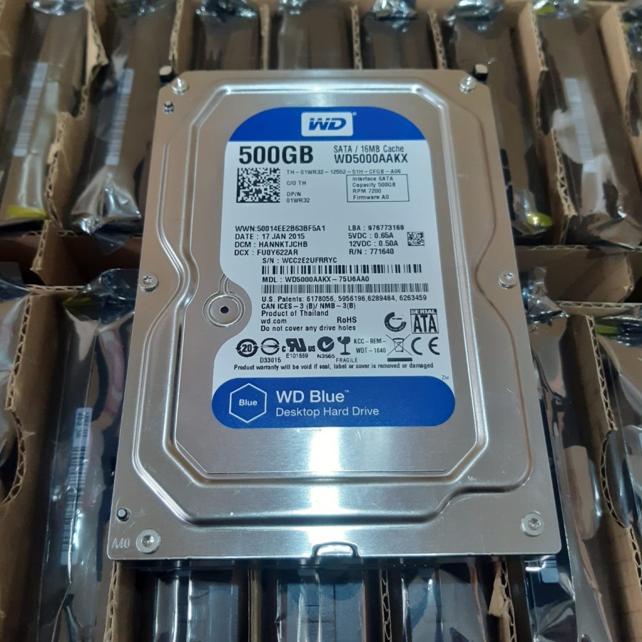 HARDISK internal pc 500GB WD BLUE