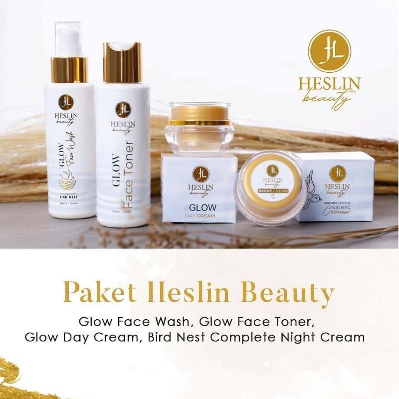 HESLIN BEAUTY SKINCARE | Paket Heslin Beauty BPOM ORIGINAL | Heslin Ecer