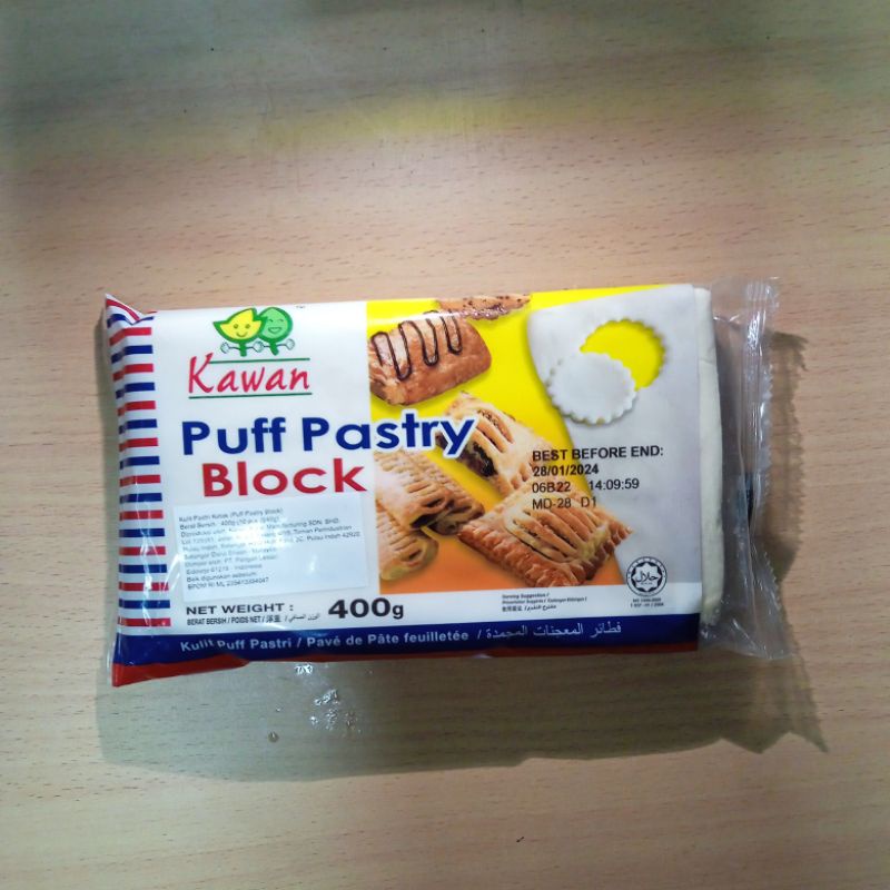 

KAWAN PUFF PASTRY BLOK 400 GR