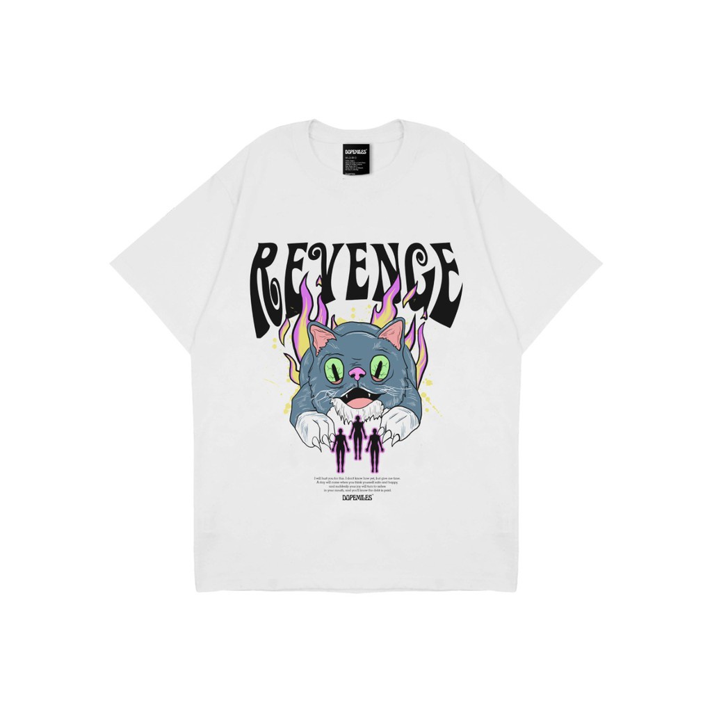 DOPEMILES - Revenge White Tshirt