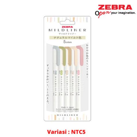 

(COD) Zebra Mildliner Bullet Tip/Chisel Tip New Colour NEW Kode 502