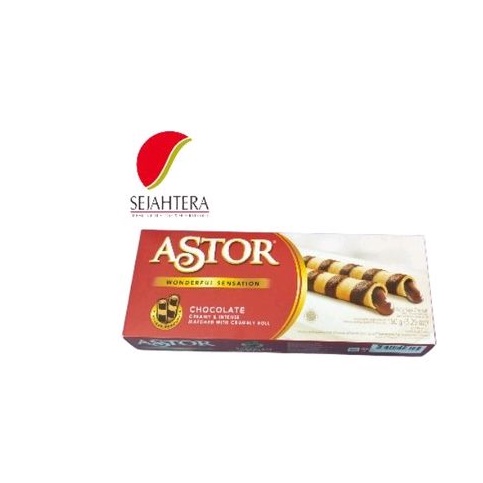 

ASTOR WAFER STICK COKLAT 150gr BOX