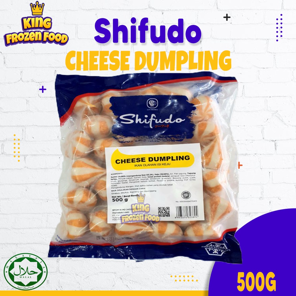 Shifudo Dumpling Cheese/Dumpling Keju 500G