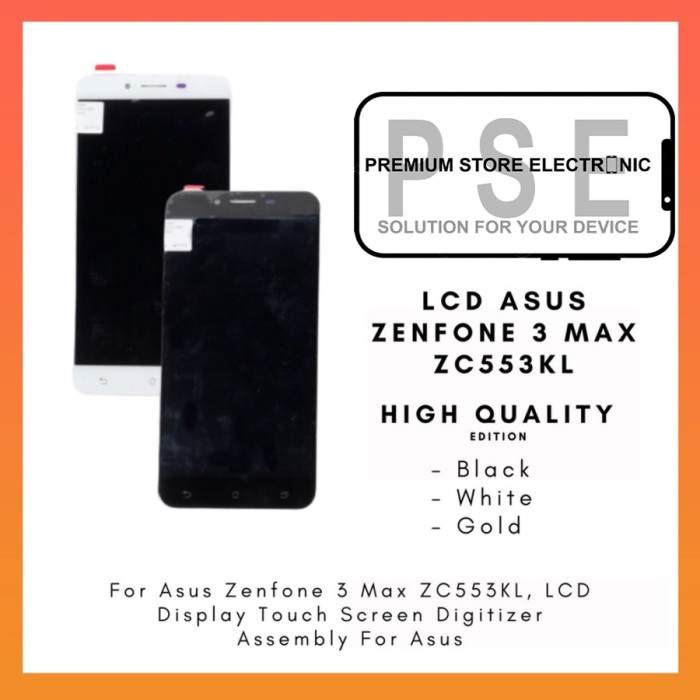 LCD Asus Zenfone 3 Max X00DD ZC553KL ORIGINAL Fullset Touchscreen