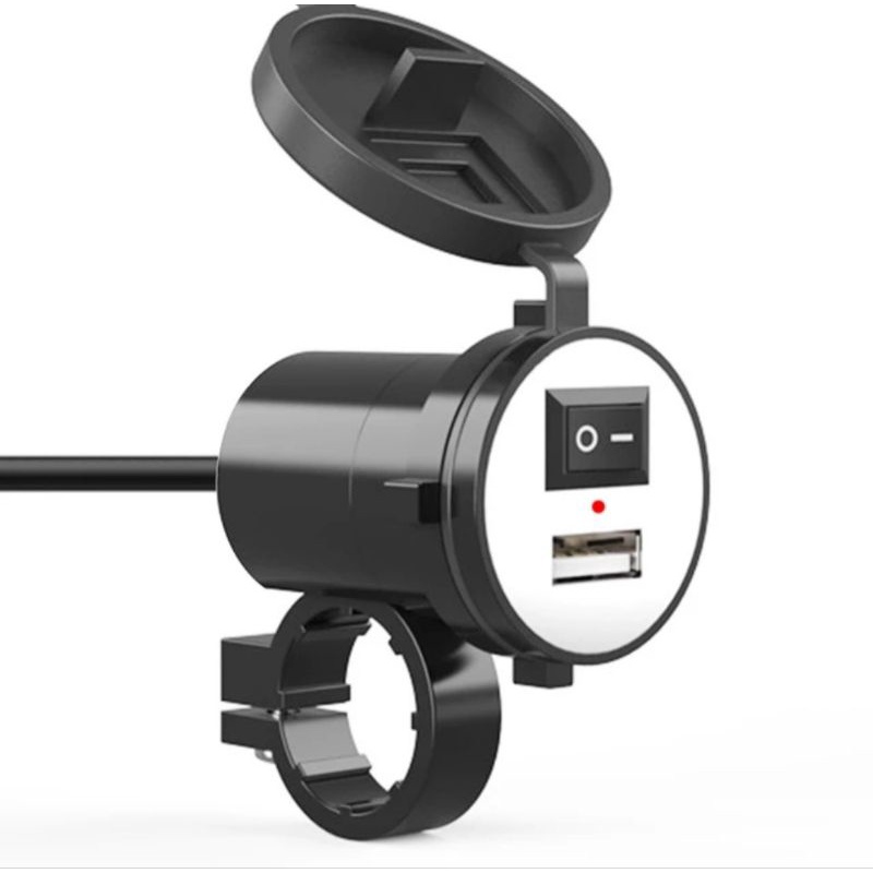 Charger Hp Motor Anti Air Charger Aki Casan Hp Phone Handphone USB Chasan Carjer Carger Motor